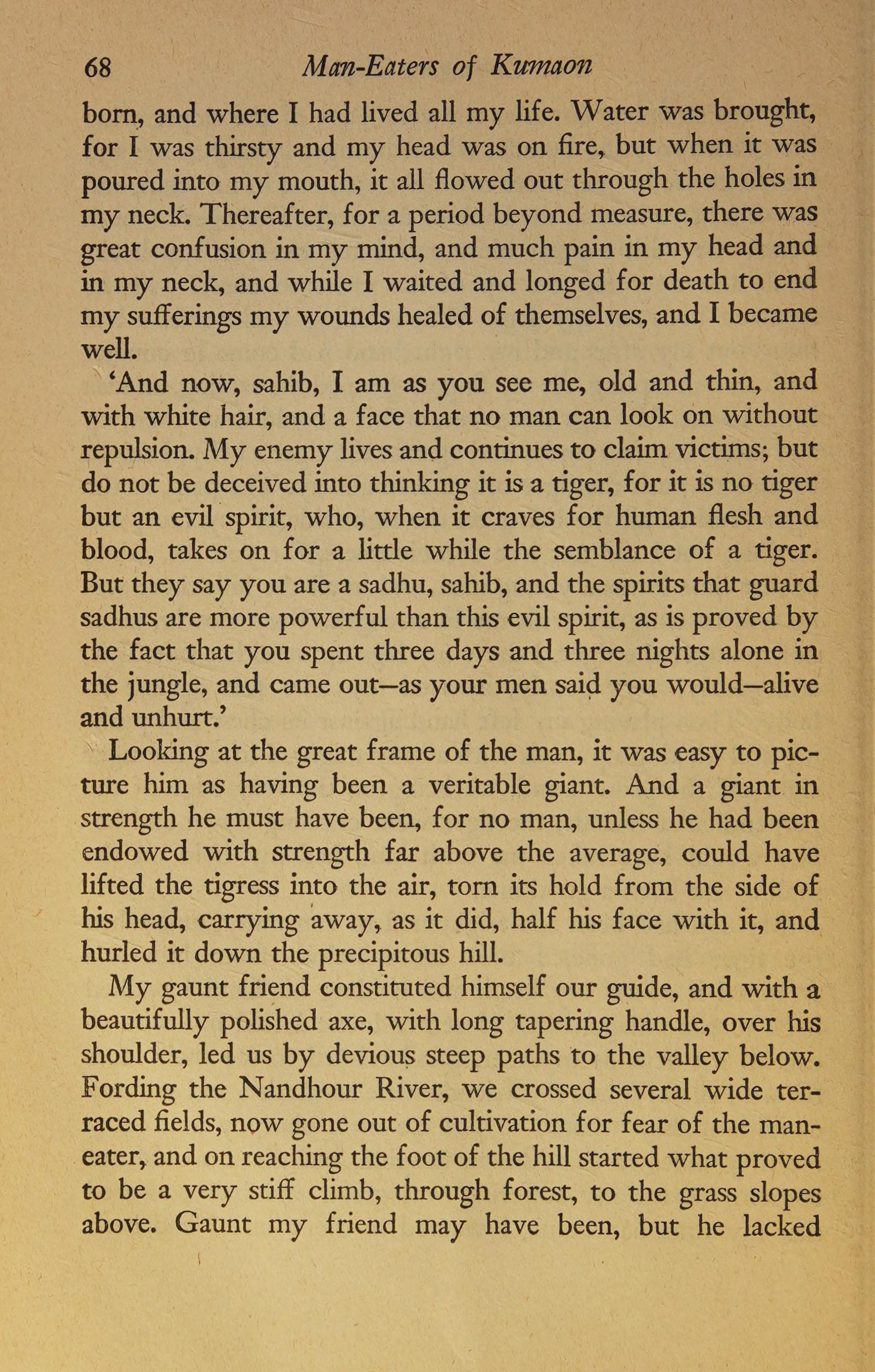 man eaters of kumaon